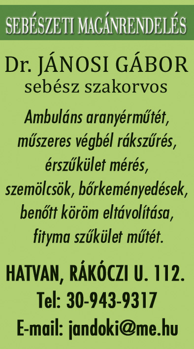 Sebész Hatvan